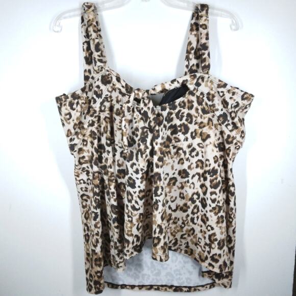 Swimsuit for All Leopard Tankini size 24 - Picture 2 of 7